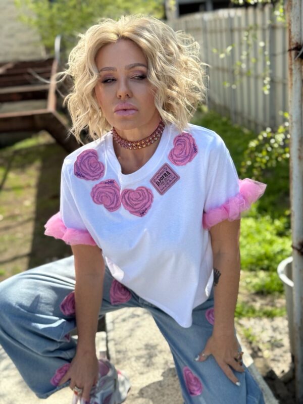 Тениска Pink Heart