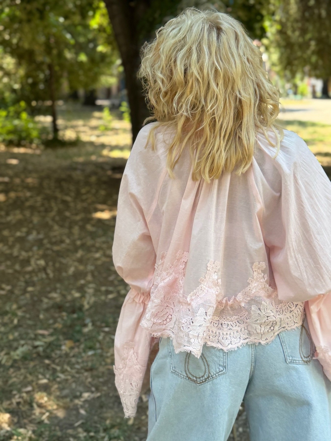 Риза Lace Pink - Image 6