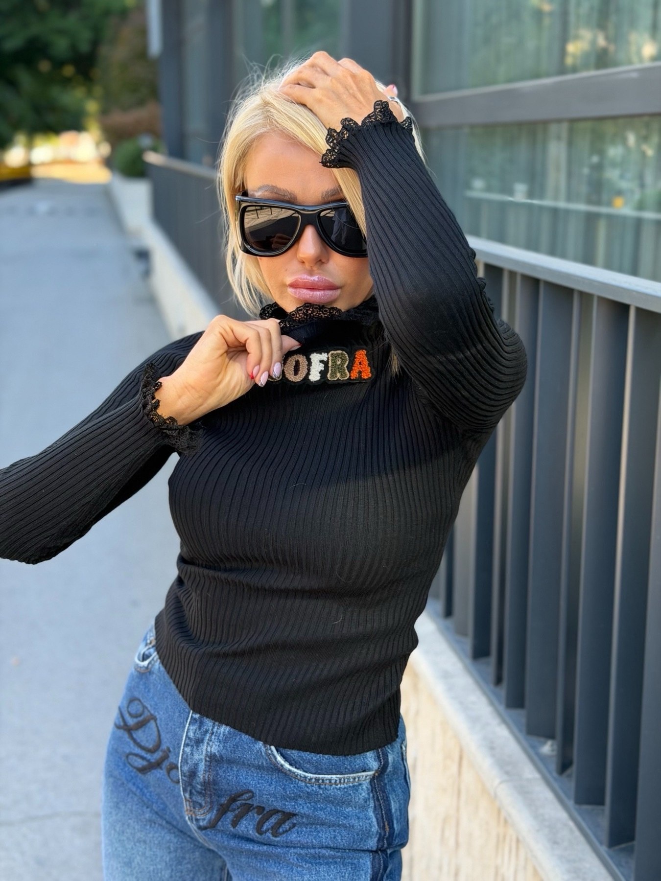 Блуза Feel Black - Image 7