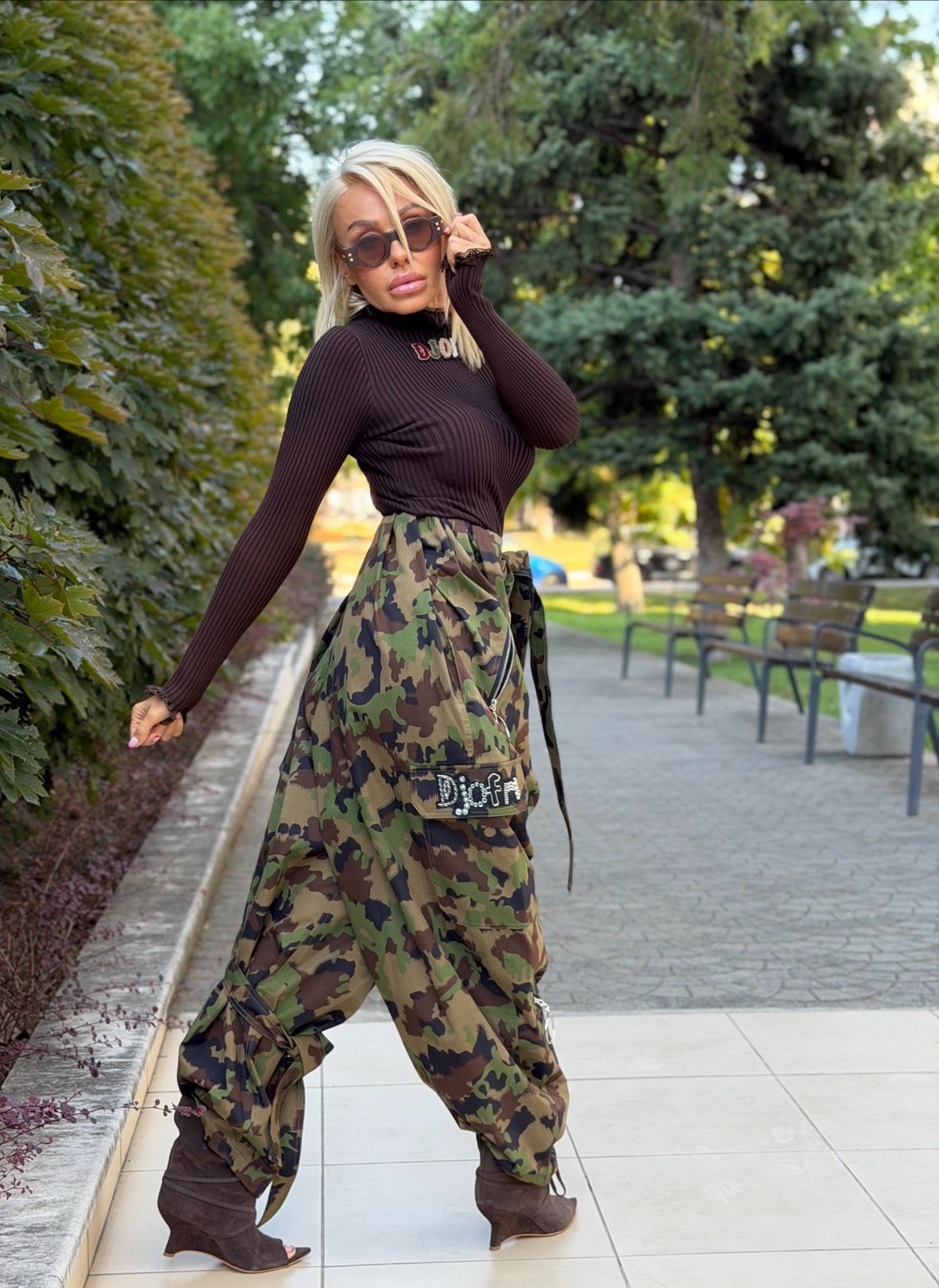 Блуза Feel Brown - Image 6