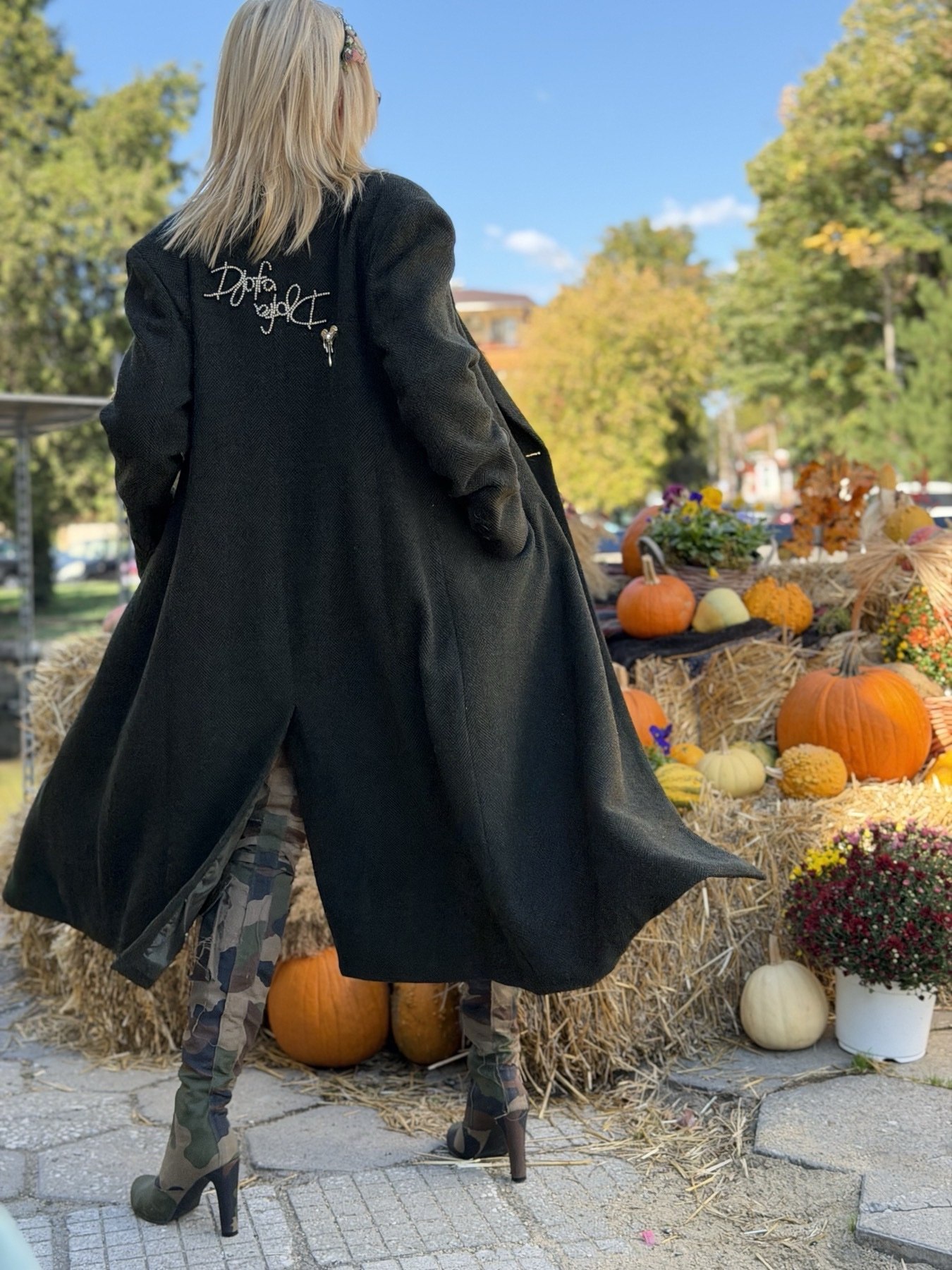 Палто Autumn Dark Green - Image 3
