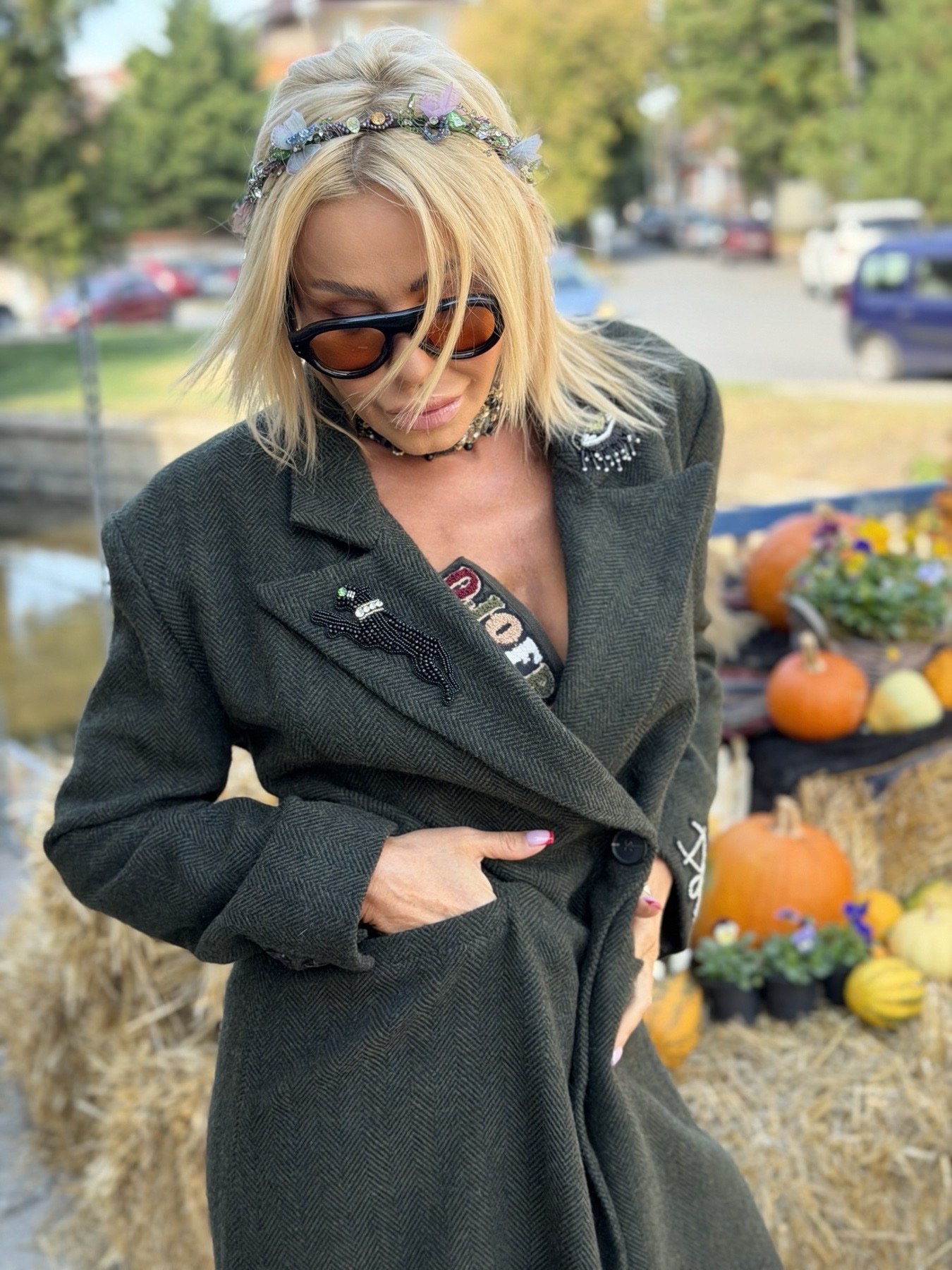 Палто Autumn Dark Green - Image 9