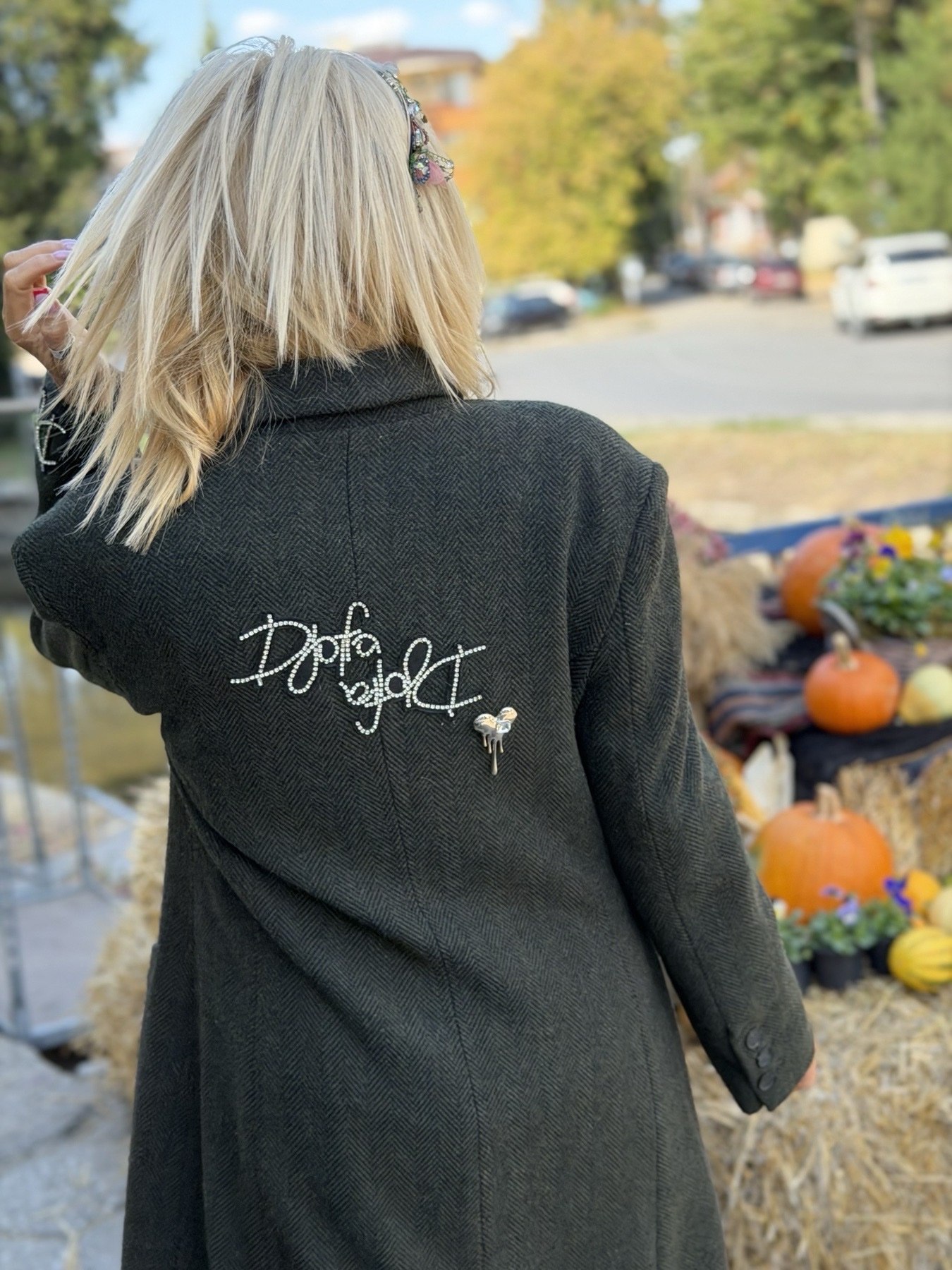 Палто Autumn Dark Green - Image 12
