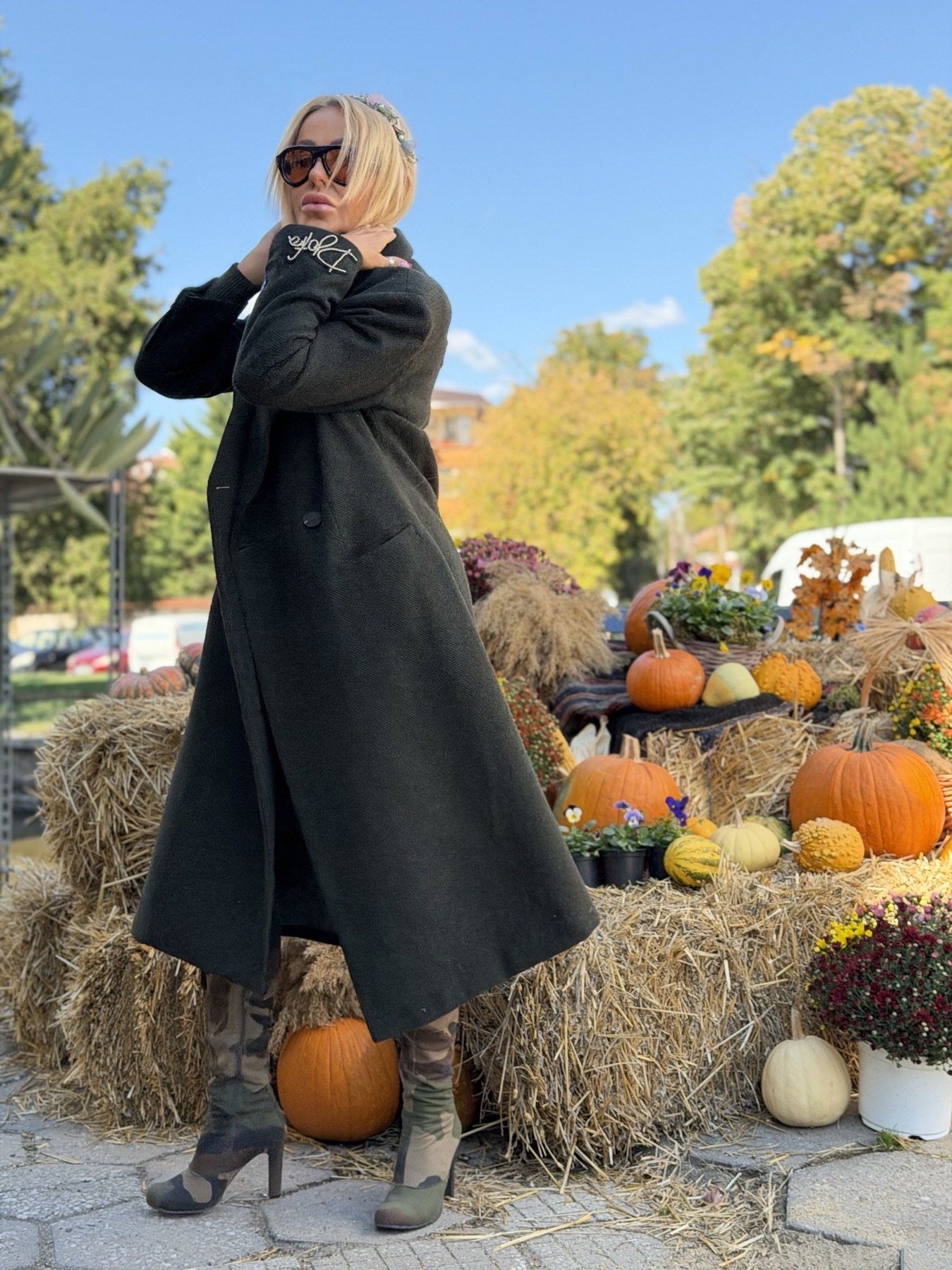 Палто Autumn Dark Green - Image 19